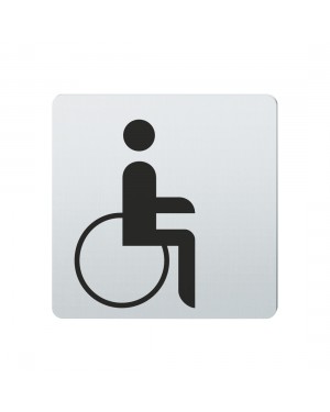 FSB Hinweiszeichen Menschen mit Handicap Lasergraviert Edelstahl fein matt (0 36 4059 00103 6204)