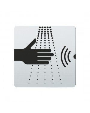 FSB Hinweiszeichen Wasserhahn (opto.) Lasergraviert Edelstahl fein matt (0 36 4059 00110 6204)