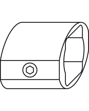 FSB Distanzhülse HT-Oval Kunststoff schwarz (0 66 6739 00000 8100)