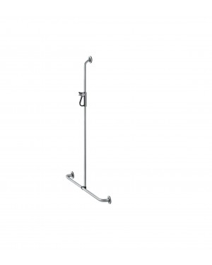 FSB Brausestange Suizid m.Brause- kopfhalter Edelstahl fein matt (0 82 8259 01198 6204)