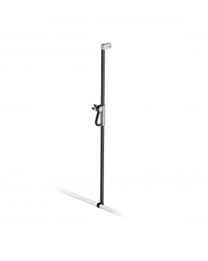 FSB Brausestange mit Brauskopfhalter A100 Stützen Aluminiumgrau metallinksc Stange Anthrazitgrau metallinksc (0 82 8439 01048 8811)