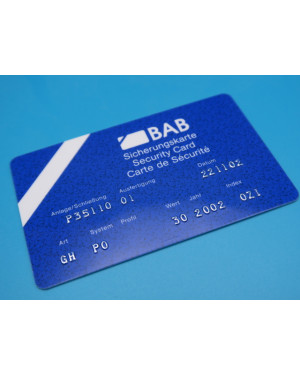 BAB Anlage/Schließung P35110 / Art. GH / SYSTEM. P0 / Profil XX / Index 0Z1 / Nachbestellung von Schlüssel oder Profil- Doppelzylinder