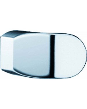 IKON Assa Abloy Schmaler Winkelknauf Zubehör und Einzelteile Türbeschlag (1974,VAR=KWK,FB=Silberfarben (F1))