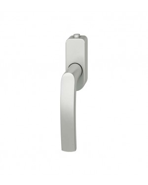 FSB Fenstergriff mit Druckknopfzylinder 30 mm Aluminium naturfarbig (0 34 1015 07600 0105)