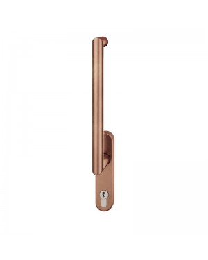 FSB Hebeschiebetürgriff M6 mit PZ Bronze hell patiniert gewascht (0 34 1016 01101 7615)