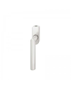 FSB Fenstergriff mit Druckknopfzylinder 34 mm Aluminium naturfarbig (0 34 1076 07650 0105)
