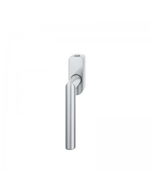 FSB Fenstergriff mit Druckknopfzylinder 34 mm Edelstahl fein matt (0 34 1076 07650 6204)