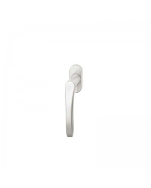 FSB Fenstergriff mit ovalrosette 7 mm Stift 10 mm Nocken Stiftüberstand 24-38 mm Aluminium naturfarbig (0 34 1106 09030 0105)