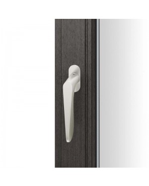 FSB Fenstergriff mit ovalrosette flächenbündig. Stift 7 mm Stiftüberstand 14-28 mm Aluminium naturfarbig (0 34 1144 09034 0105)