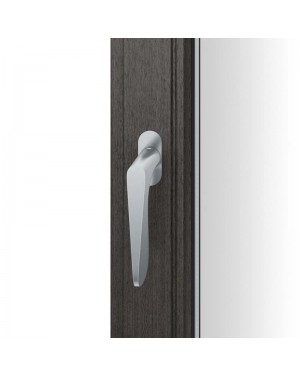 FSB Fenstergriff mit ovalrosette flächenbündig. Stift 7 mm Stiftüberstand 14-28 mm Edelstahl fein matt (0 34 1144 09034 6204)