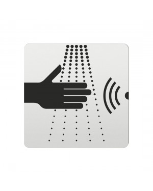 FSB Hinweiszeichen Wasserhahn (opto.) Lasergraviert Aluminium naturfarbig (0 36 4059 00110 0105)