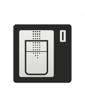 FSB Hinweiszeichen Getraenkeautomat Lasergraviert Aluminium naturfarbig (0 36 4059 00321 0105)