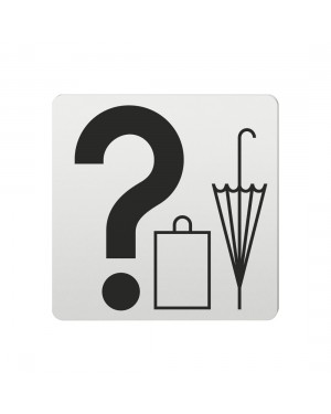 FSB Hinweiszeichen Fundsachen Lasergraviert Aluminium naturfarbig (0 36 4059 00331 0105)