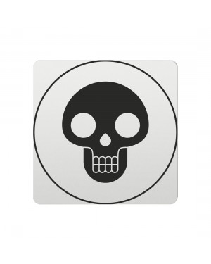 FSB Hinweiszeichen Lebensgefahr Lasergraviert Aluminium naturfarbig (0 36 4059 00410 0105)