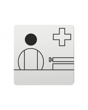 FSB Hinweiszeichen Anmeldung Lasergraviert Aluminium naturfarbig (0 36 4059 00511 0105)