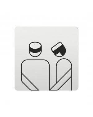 FSB Hinweiszeichen OP Lasergraviert Aluminium naturfarbig (0 36 4059 00512 0105)