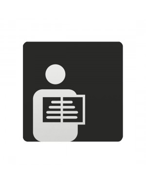 FSB Hinweiszeichen Roentgenstation Lasergraviert Aluminium naturfarbig (0 36 4059 00516 0105)