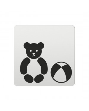 FSB Hinweiszeichen Spielwaren Lasergraviert Aluminium naturfarbig (0 36 4059 00786 0105)