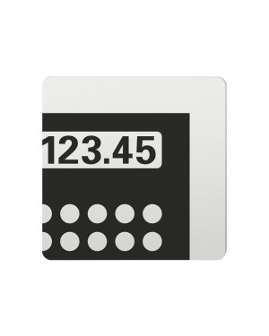 FSB Hinweiszeichen Kasse Lasergraviert Aluminium naturfarbig (0 36 4059 00790 0105)