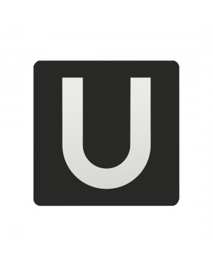 FSB Hinweiszeichen U-Bahn Lasergraviert Aluminium naturfarbig (0 36 4059 00812 0105)