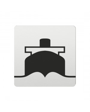 FSB Hinweiszeichen Hafen Lasergraviert Aluminium naturfarbig (0 36 4059 00822 0105)