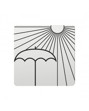 FSB Hinweiszeichen Vor Hitze schuetzen Lasergraviert Aluminium naturfarbig (0 36 4059 00873 0105)