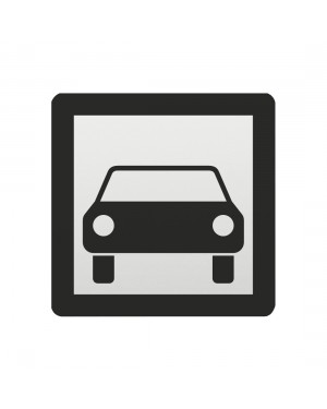 FSB Hinweiszeichen Garage Lasergraviert Aluminium naturfarbig (0 36 4059 00880 0105)