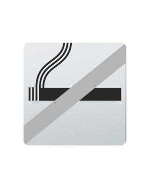 FSB Hinweiszeichen Rauchen verboten Lasergraviert Edelstahl fein matt (0 36 4059 00030 6204)