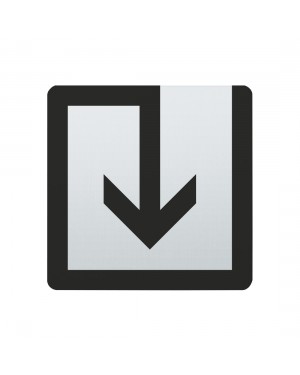 FSB Hinweiszeichen Abfall Lasergraviert Edelstahl fein matt (0 36 4059 00040 6204)