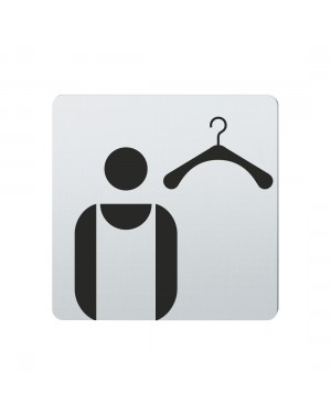 FSB Hinweiszeichen Umkleideraum Herren Lasergraviert Edelstahl fein matt (0 36 4059 00131 6204)