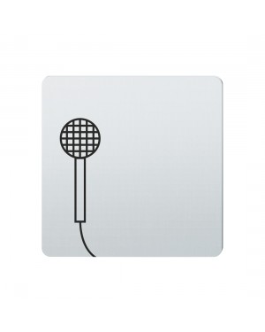 FSB Hinweiszeichen Rundfunk Lasergraviert Edelstahl fein matt (0 36 4059 00231 6204)