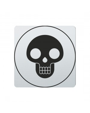 FSB Hinweiszeichen Lebensgefahr Lasergraviert Edelstahl fein matt (0 36 4059 00410 6204)