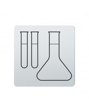 FSB Hinweiszeichen Labor Lasergraviert Edelstahl fein matt (0 36 4059 00514 6204)