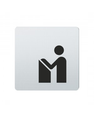 FSB Hinweiszeichen Vortragssaal Lasergraviert Edelstahl fein matt (0 36 4059 00605 6204)