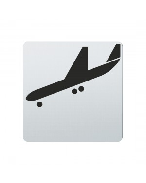 FSB Hinweiszeichen Ankunft Lasergraviert Edelstahl fein matt (0 36 4059 00831 6204)