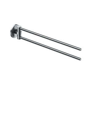FSB Handtuchhalter Metric zweifach schwenkbar Edelstahl polinksert (0 82 8270 00010 6205)