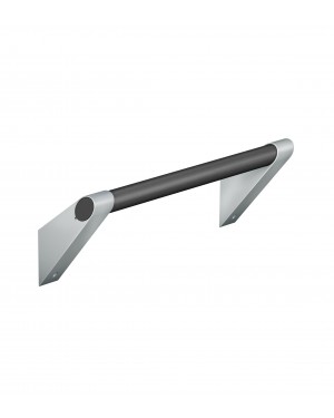 FSB Haltegriff 300 A100 Stützen Aluminiumgrau metallinksc Stange Anthrazitgrau metallinksc (0 82 8401 00030 8811)