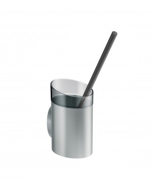 FSB WC-Bürstengarnitur A100 Aluminiumgrau metallinksc Anemonenweiß (0 82 8460 00008 8223)