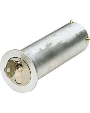 ASSA ABLOY Mini-Tresor Mit Kragen zur Abdeckung des Bohrlochs - mit Profil-Halbzylinder (9M39 45212)