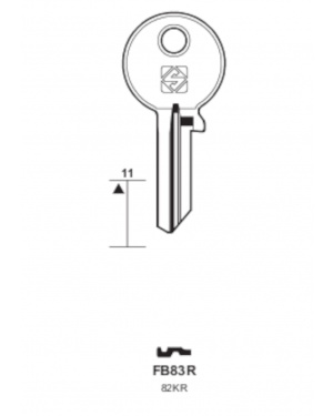 Schlüssel nachmachen Silca FB83R
