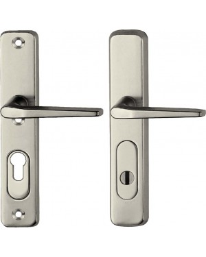 IKON Assa Abloy Schutzbeschlag Alu PI Junior - Drücker/Drücker Aluminium Beschlag Türbeschlag (SM05 45514)
