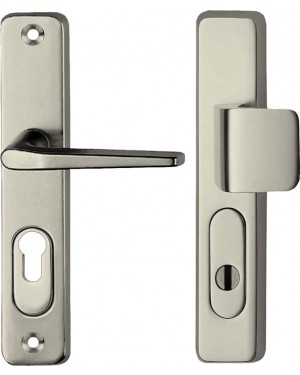 IKON Assa Abloy Schutzbeschlag Alu PI Junior - Griffplatte/Drücker Aluminium Beschlag Türbeschlag (SM05 45523)